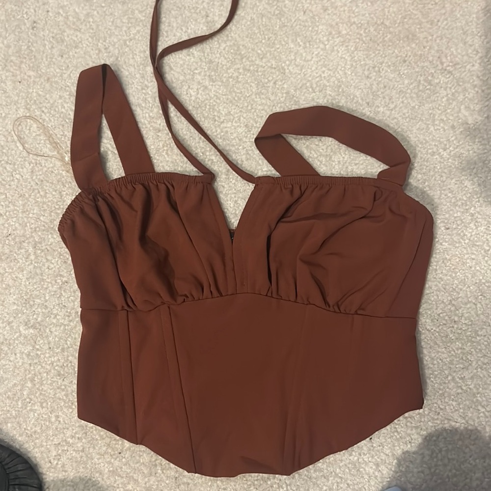 Kendal and Kylie corset crop top